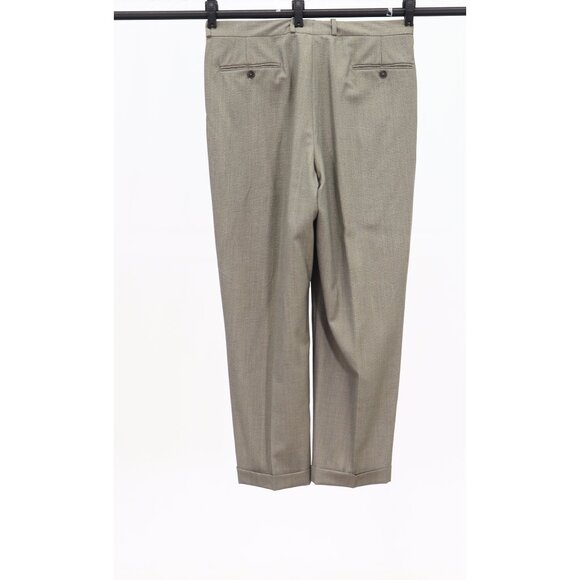 Andrew Davis 42R 35x29 Beige Solid 2-Button Suit R756 - Picture 15 of 15